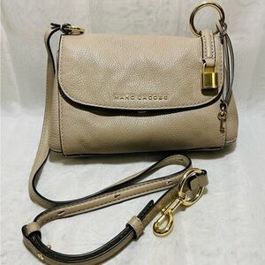 Marc Jacobs Taupe Leather Crossbody Bag * SOLD OUT*